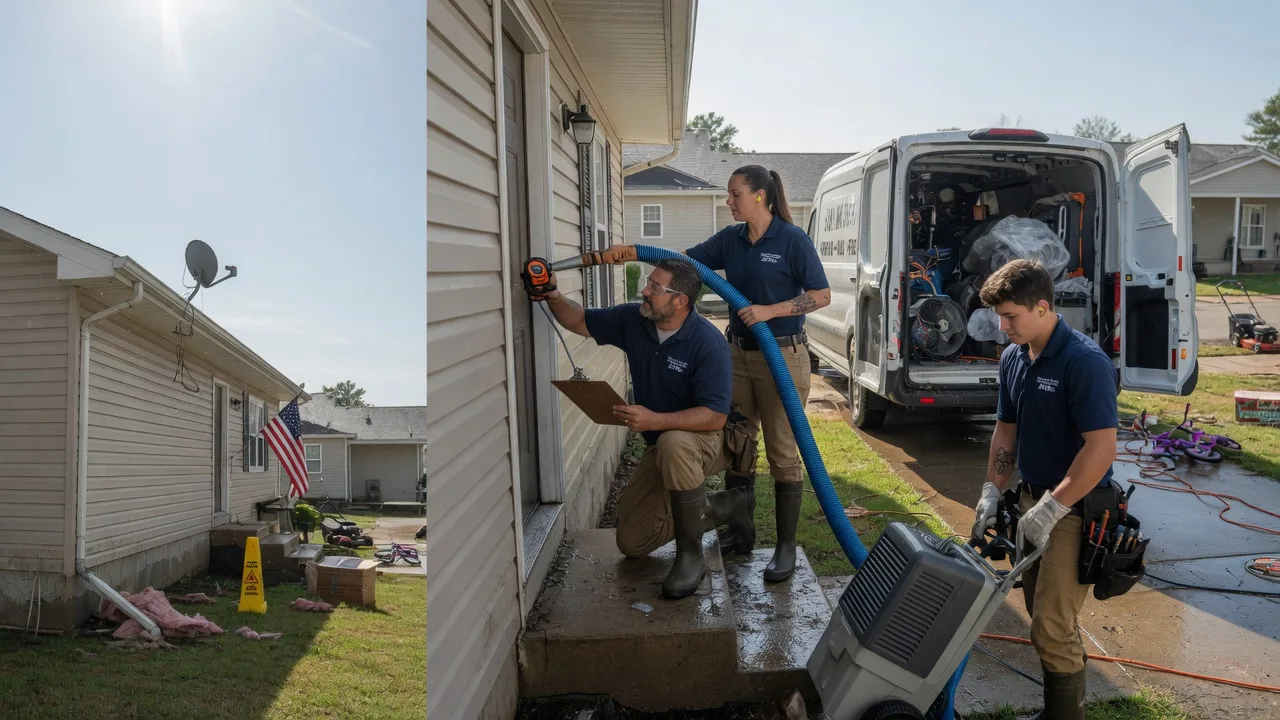 Ceiling Water Damage Restoration in Desdemona, TX near me