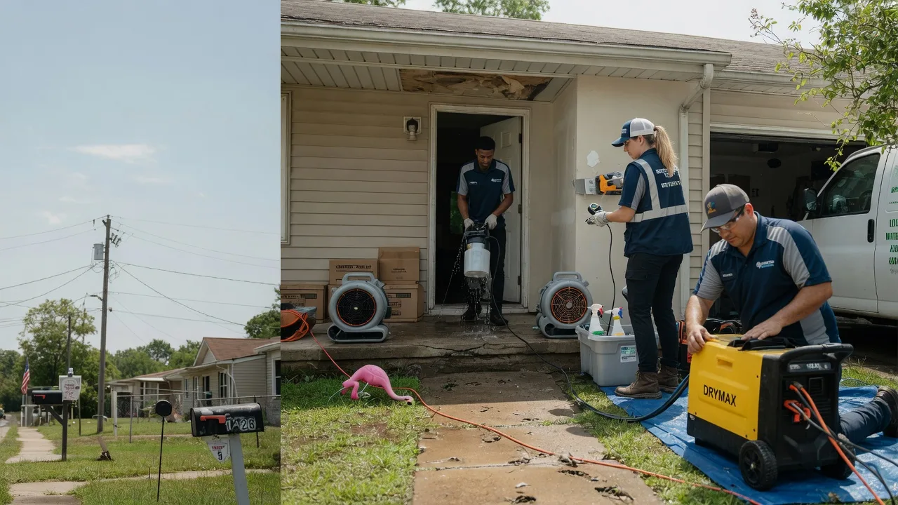 Storm Damage Water Removal in Desdemona, TX near me